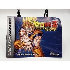 Dragon Ball Z: The Legacy of Goku - Game Boy Advance GBA - Authentic Manual Only